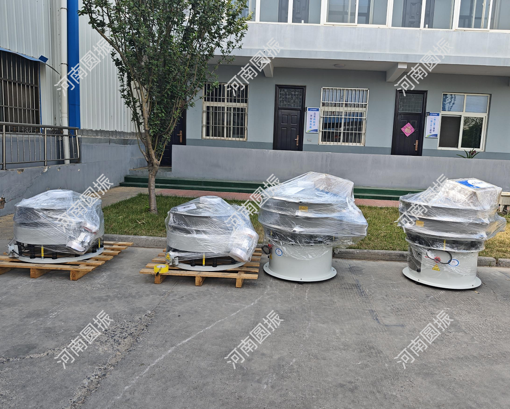 江蘇省常州市4臺篩機發貨